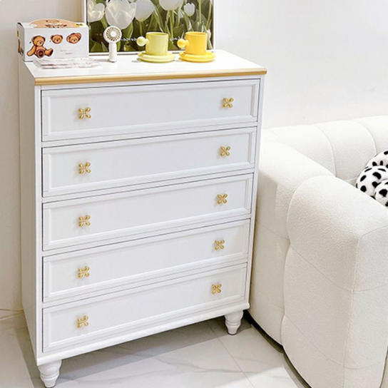 Rustic Mango Solid Wood 5-Drawer Dresser thumbnail 2