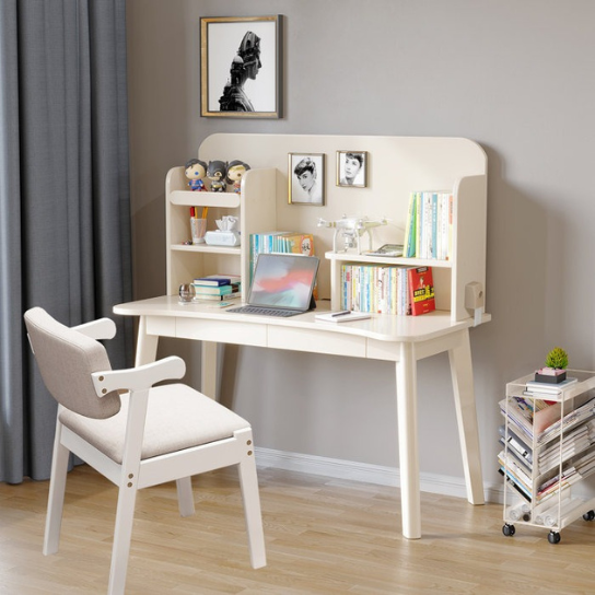 Rustic Mango  Writing Desk  white color
