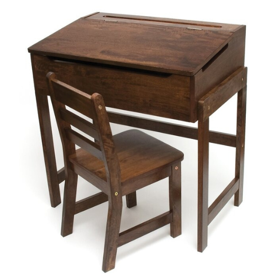 Rustic Mango solid wood  Writing Desk with natural color thumbnail 2