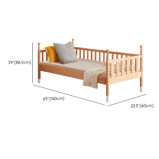 Rustic Mango Solid Wooden Tinny beds In Natural Finish thumbnail 10
