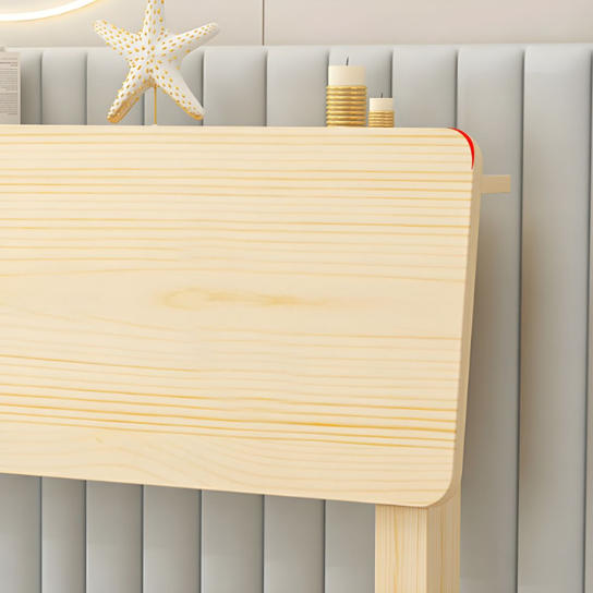 Rustic Mango Gender-Neutral Twin Free Standing Headboard in Solid Wood Frame and Legs thumbnail 2