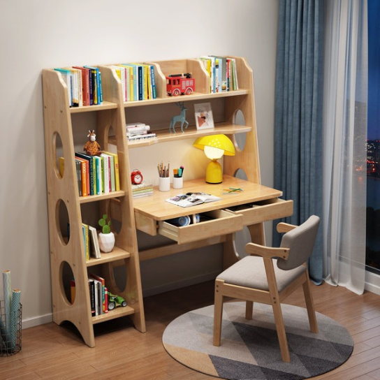 Rustic Mango Kids Solid Wood Square Interactive Table thumbnail 2