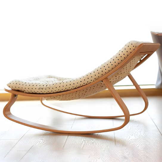 Rustic Mango New Modern Solid Wooden Swings In Natural Finish thumbnail 3