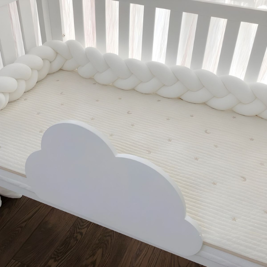 Rustic Mango Solid Wooden Conversion Rails For Bedside  ( In Natural Finish ) thumbnail 3