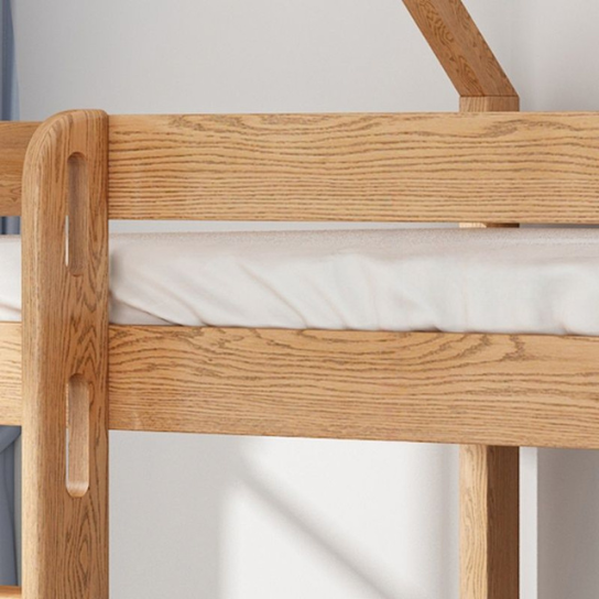 Rustic Mango Natural Solid Wood Top Children Bunk Bed with Either Side, Tall thumbnail 4
