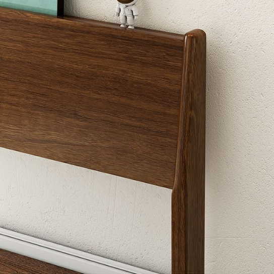 Rustic Mango Full Size Wood Panel Kids Headboard with Solid Wood Frame, Legs thumbnail 3