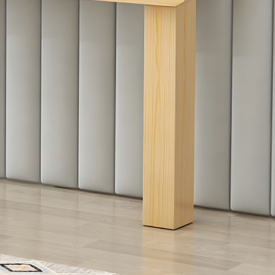 Rustic Mango Gender-Neutral Twin Free Standing Headboard in Solid Wood Frame and Legs thumbnail 3