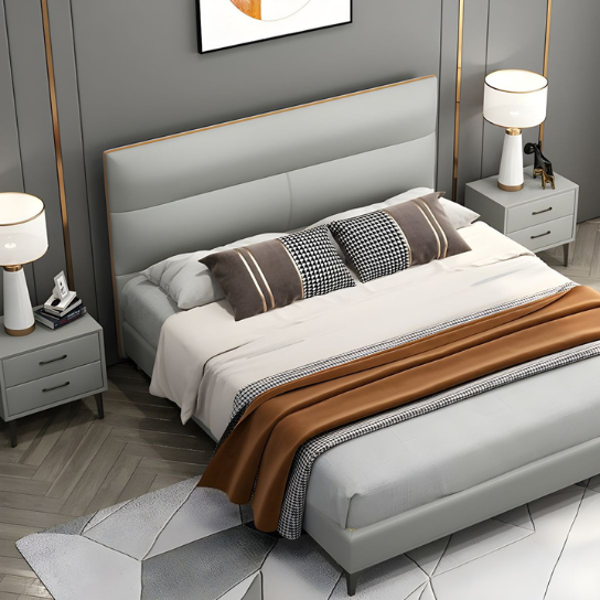 Rustic Mango Modern Freestanding Upholstered Kids Headboard thumbnail 3