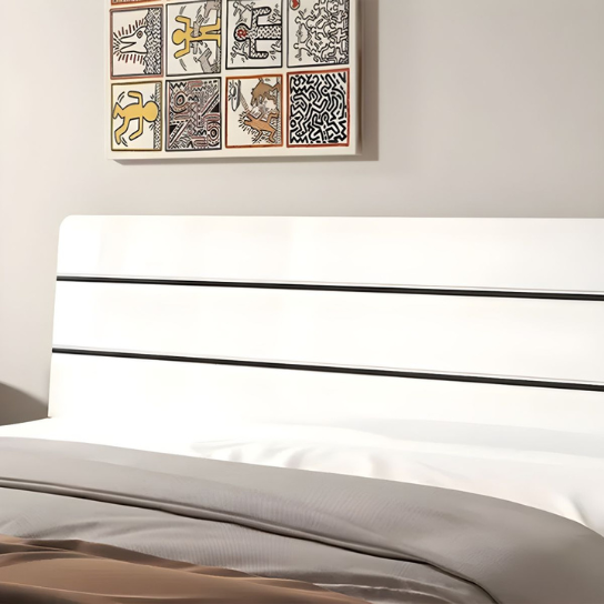 Rustic Mango Gender Neutral White Wood Twin Headboard thumbnail 3