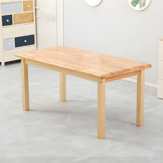 Rustic Mango Natural Age 5-12 Years Desk and Chair Writing Desk for Children's School thumbnail 3