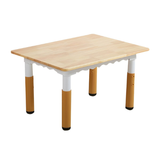 Rustic Mango Solid Wood Modern Adjustable Children's Desk Solid Color for Kids Room thumbnail 3
