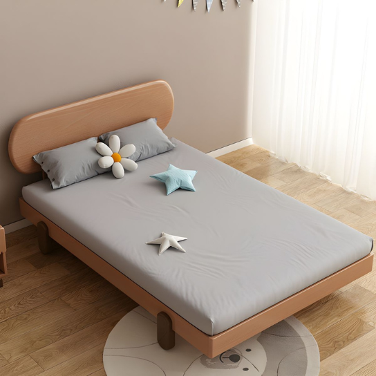 Rustic Mango Solid Wooden Kids Bed For Kids Room In Natural Finish thumbnail 3