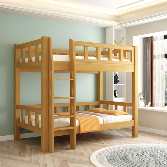 Rustic Mango Solid Wooden Foton Beds In Natural Finish thumbnail 3