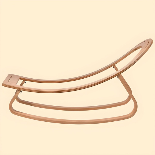 Rustic Mango New Modern Solid Wooden Swings In Natural Finish thumbnail 4