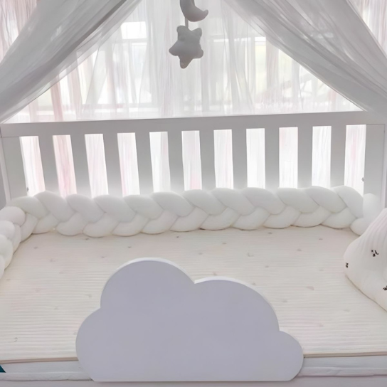Rustic Mango Solid Wooden Conversion Rails For Bedside  ( In Natural Finish ) thumbnail 4