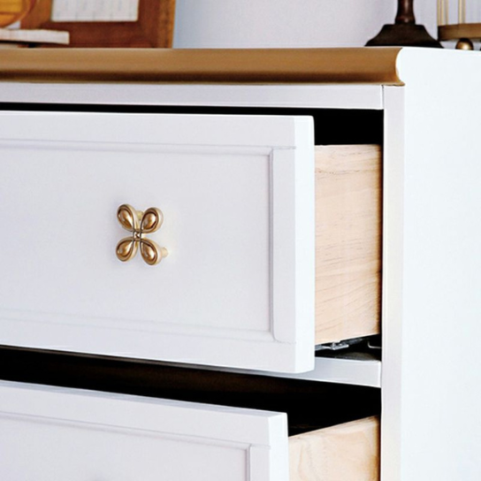 Rustic Mango Solid Wood 5-Drawer Dresser thumbnail 5