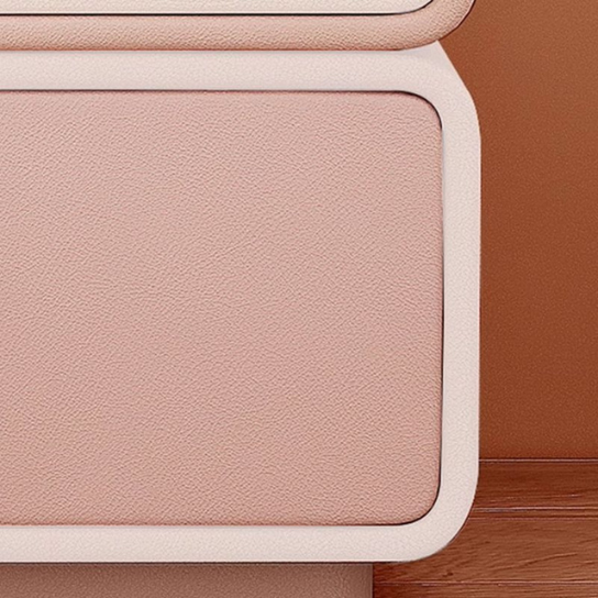 Rustic Mango Solid Wood Frame Modern Children's Bedside Table with 2 Drawers thumbnail 4