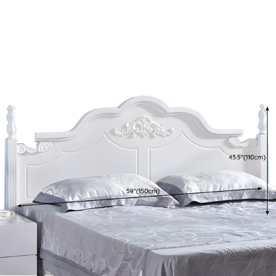 Rustic Mango Gender Neutral Non-Upholstered Free Standing Twin Panel Headboard with Wood Frame thumbnail 4