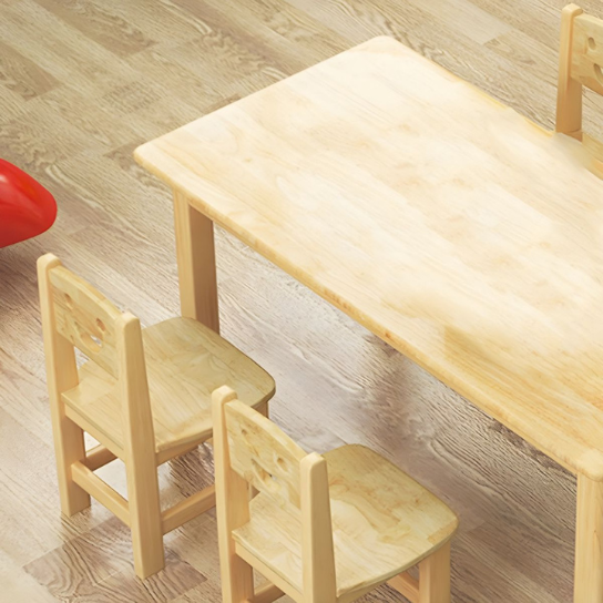 Rustic Mango Age 3-8 Years Children's School Natual Solid Wood Writing Desk thumbnail 4