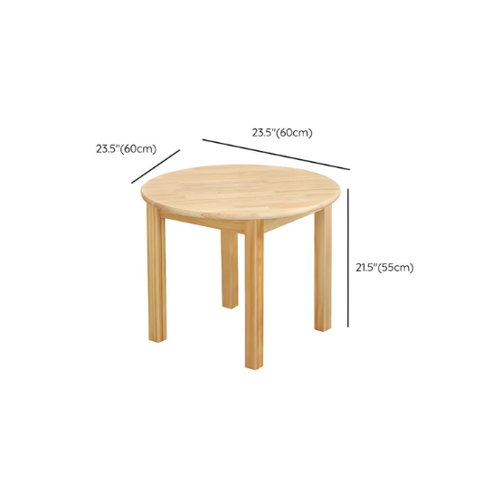 Rustic Mango Natural Age 3-8 Years Children's School Solid Wood Kid's Desk thumbnail 4