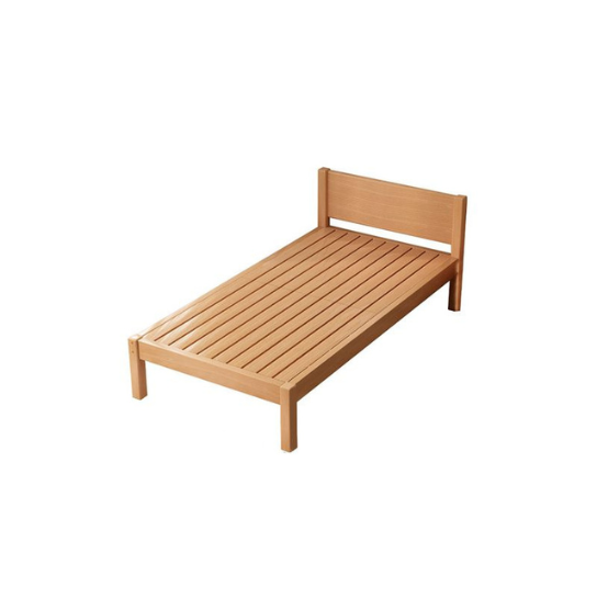 Rustic Mango Solid Wooden Side Bed In Natural Finish For Kids thumbnail 4