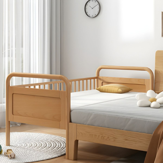 Rustic mango Classic Side Bed For Kids In Natural Finish thumbnail 4