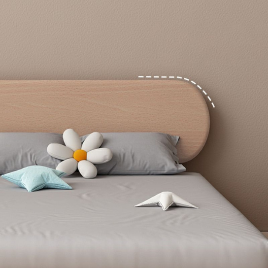 Rustic Mango Solid Wooden Kids Bed For Kids Room In Natural Finish thumbnail 4