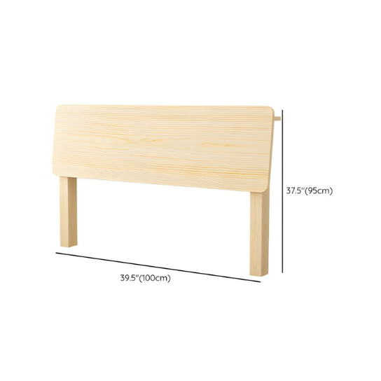 Rustic Mango Gender-Neutral Twin Free Standing Headboard in Solid Wood Frame and Legs thumbnail 5