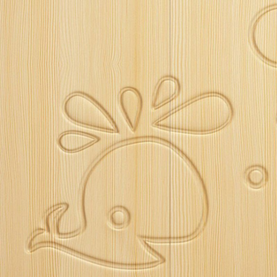 Rustic Mango Solid Wood Whale Theme Children's Wardrobe thumbnail 6