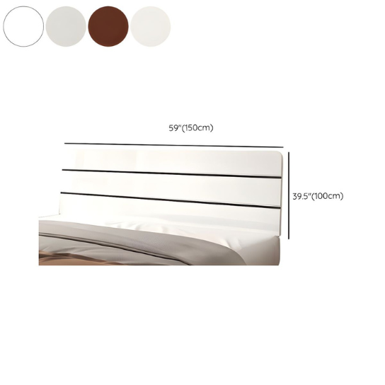 Rustic Mango Gender Neutral White Wood Twin Headboard thumbnail 5