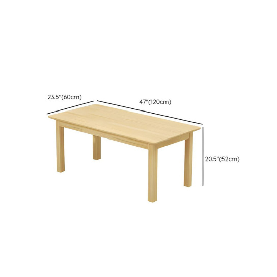 Rustic Mango Age 3-8 Years Children's School Natual Solid Wood Writing Desk thumbnail 5
