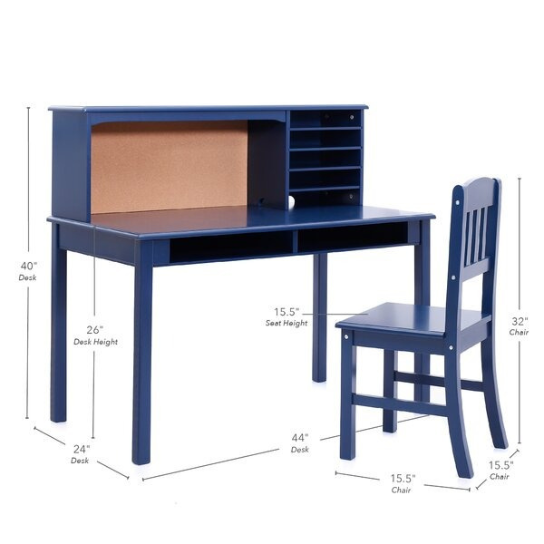 Rustic Mango Kids Media Desk Hutch thumbnail 5
