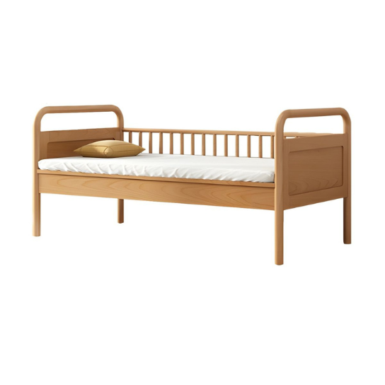 Rustic mango Classic Side Bed For Kids In Natural Finish thumbnail 6