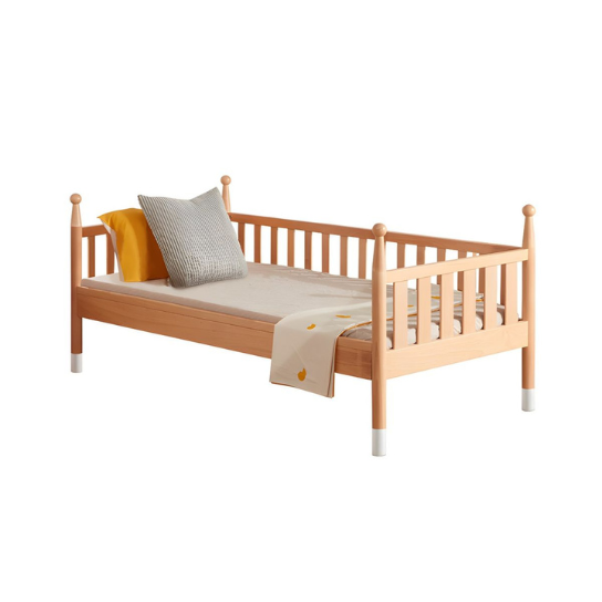 Rustic Mango Solid Wooden Tinny beds In Natural Finish thumbnail 6