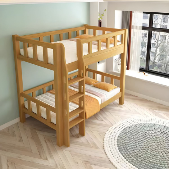 Rustic Mango Solid Wooden Foton Beds In Natural Finish thumbnail 7