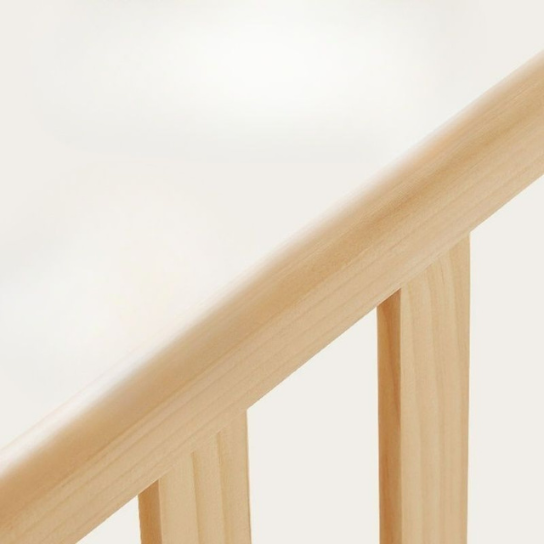 Rustic Mango Solid Wooden Mini Cradles For New Born Kids in Natural Finish thumbnail 7