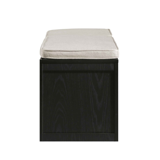 Rustic Mango Wooden Bench In Walnut Cane Finish thumbnail 5