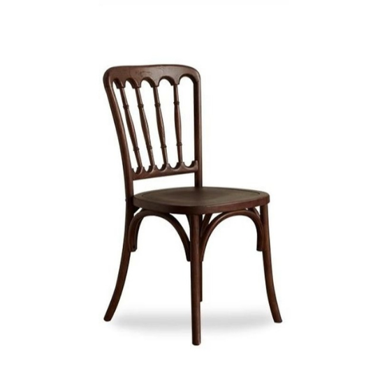 Rustic Mango Solid Wooden Single Dining Chair In Natural Honey Finish thumbnail 4