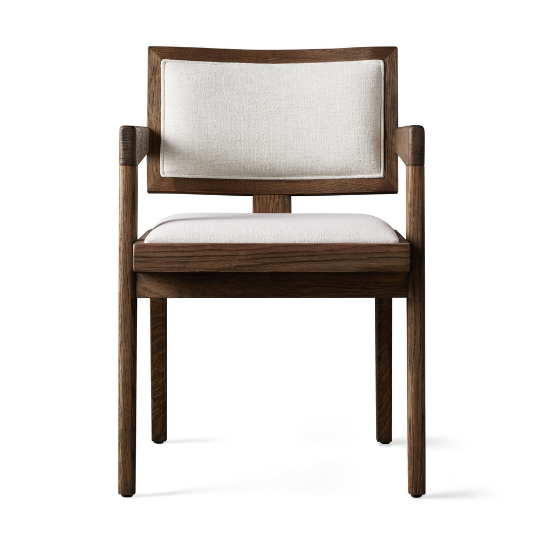 Rustic Mango Solid Wooden Chair with Sitting or Back Rest Cousins In Light Walnut Finish thumbnail 6