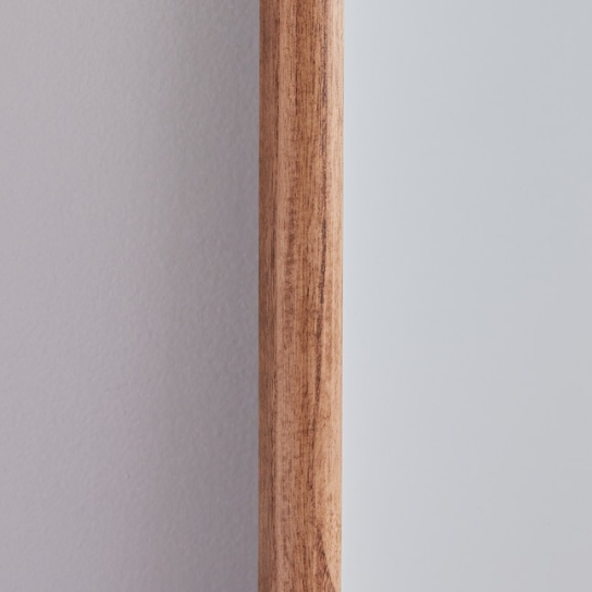 Rustic Mango Solid Wooden Mirror Frame in Simple Form With Honey Finish thumbnail 7