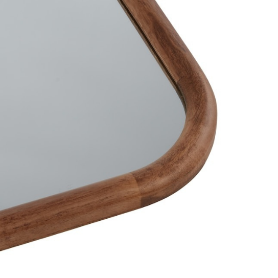 Rustic Mango Solid Wooden Mirror Frame in Simple Form With Honey Finish thumbnail 11