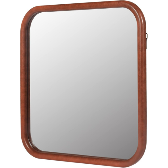 Rustic Mango Solid Wooden Frame In Square Shape with Honey Finish thumbnail 3