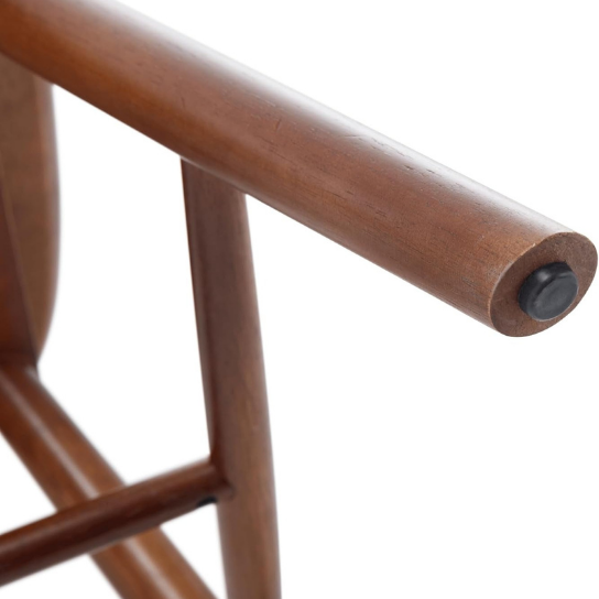 Rustic mango Classical Solid Wooden Chair In Vintage Style With Honey Finish thumbnail 6