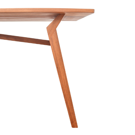 Rustic Mango Solid Wooden Modern Study Table In Honey Finish thumbnail 6