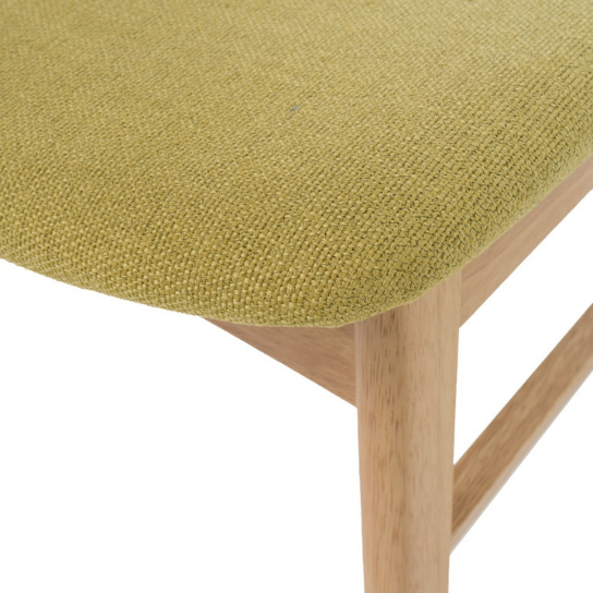Rustic Mango Solid Wooden Set of Two Chair With Sitting In Natural Finish thumbnail 5