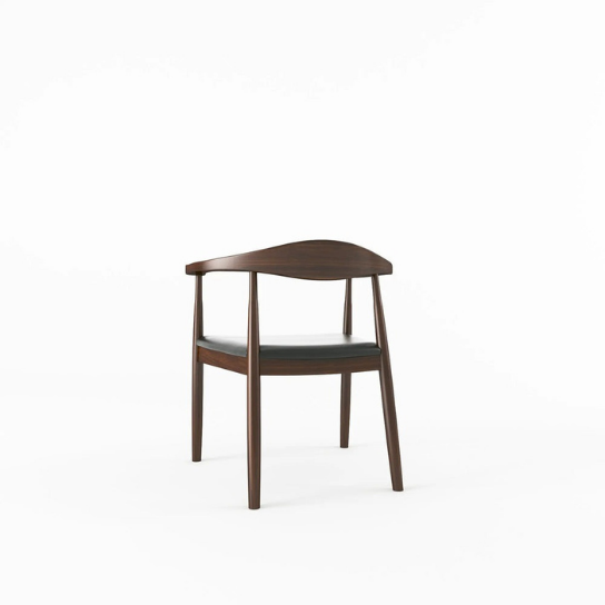 Rustic mango Vintage Classical Solid Wooden Chair with Sitting In Honey Finish thumbnail 4