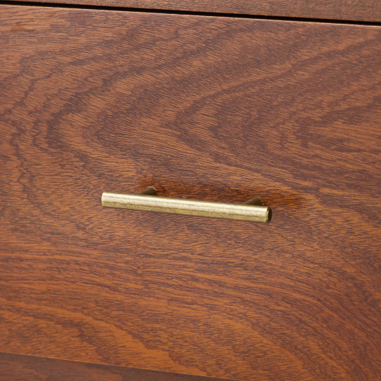 Rustic Mango Urban Style Solid Wooden Study Table In Honey Finish thumbnail 3