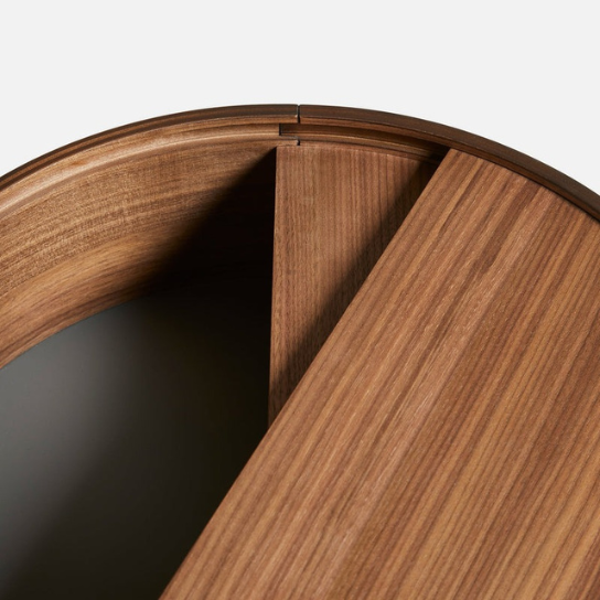 Rustic Mango Modern Side Table for Living Room | Honey Finish thumbnail 3