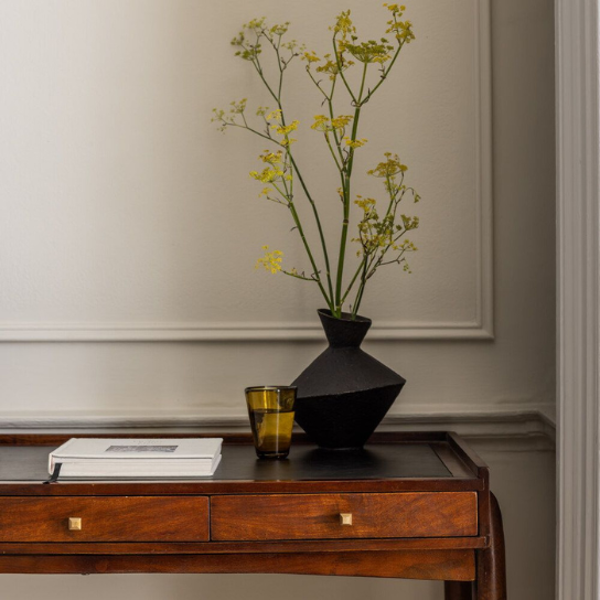 Rustic Mango Solid Wooden Console or Study Table In Honey Finish thumbnail 3