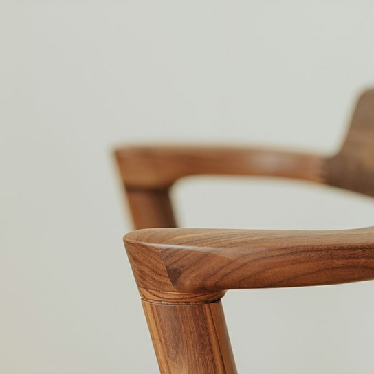 Rustic Mango Solid Wooden Dining Chair In Honey Matte Finish thumbnail 7